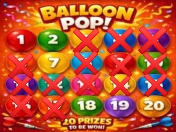 Balloon Pop - £15,000 instant wins!