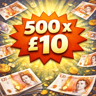 You've won a tenner!