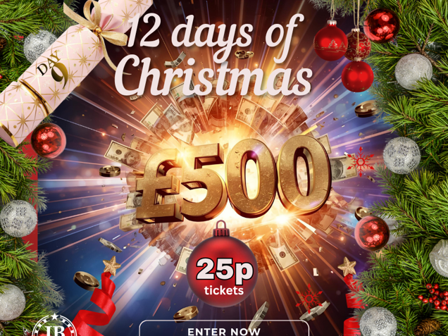 Day 9 - £500 cash! image
