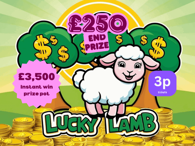 Lucky Lamb! -  £3500 Instant Wins & £250 End Prize  image
