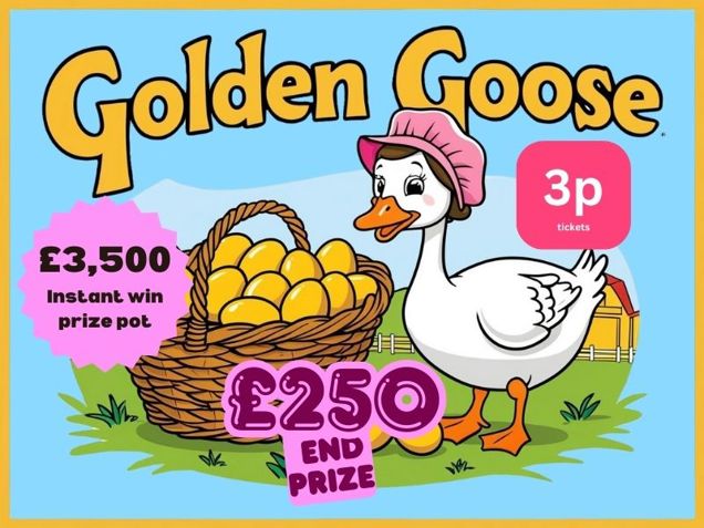 Golden Goose! - £3500 Instant Wins & £250 End Prize  image