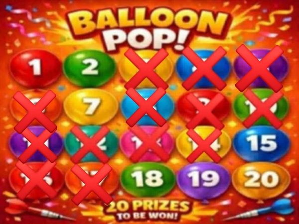 Balloon Pop - £15,000 instant wins!