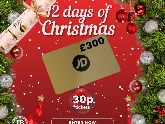 Day 6 - £300 JD Sports gift card! image