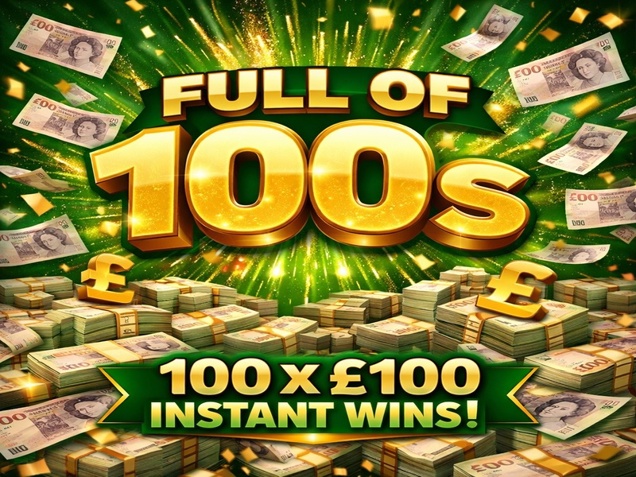 Full of £100s! image