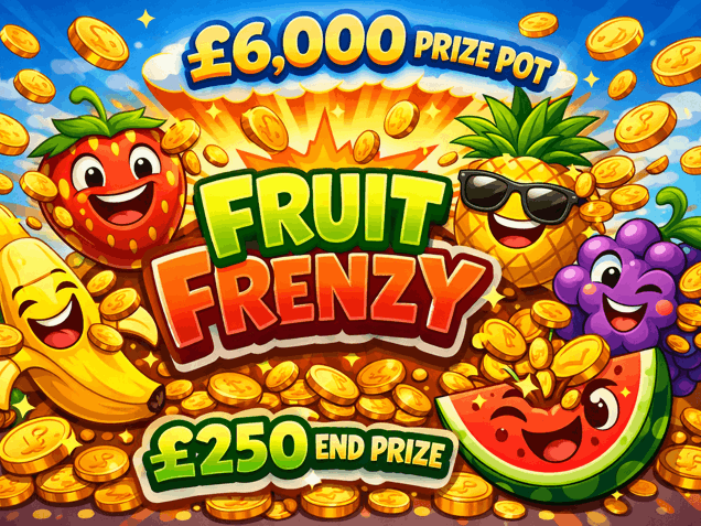 Fruit Frenzy! - £6,000 instant wins! image