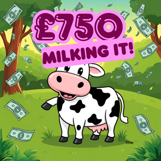 Milking it!