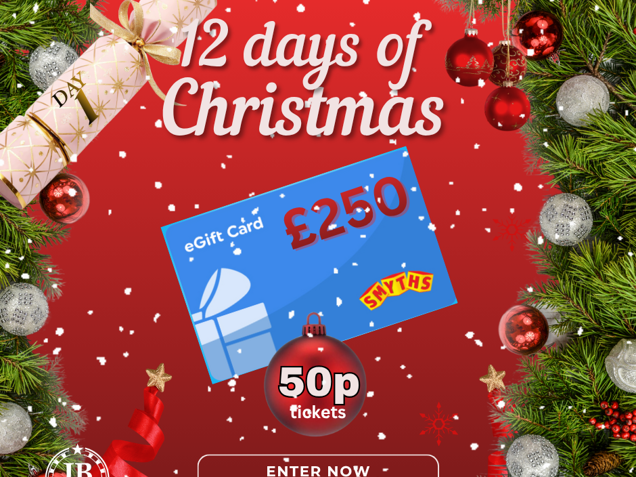 Day 1 - £250 smyths gift card! image
